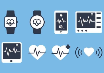 Free Heart Monitor Vector - vector gratuit #375295